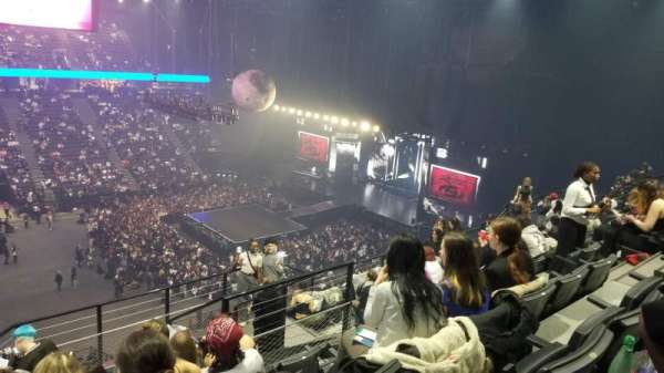 Accor Arena, section: Balcon E, row: 89, seat: 15
