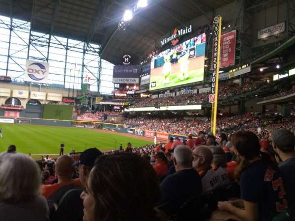 Daikin Park, section: 129, row: 26, seat: 5