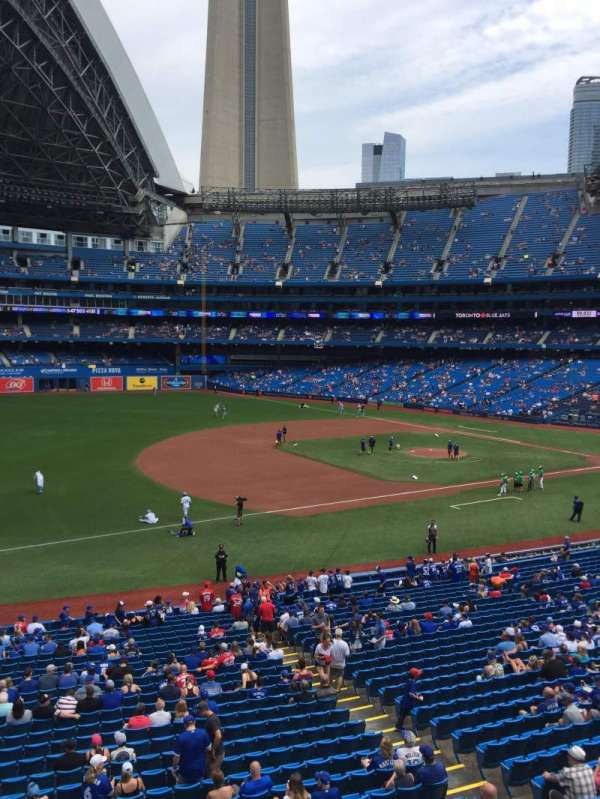 Rogers Centre, section: 234, row: 1, seat: 5
