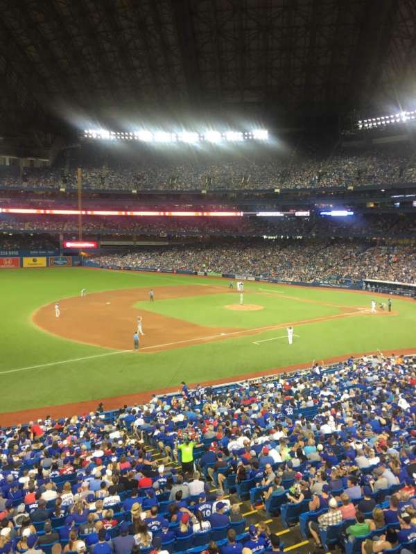Rogers Centre, section: 234, row: 1, seat: 5