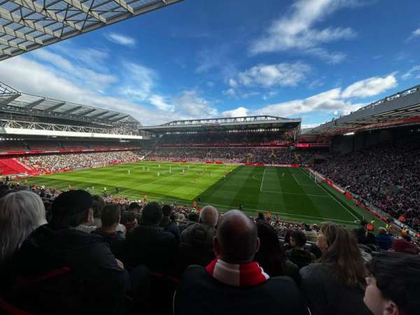 Anfield, section: L15, row: 40, seat: 205