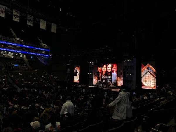 Barclays Center, section: 9, row: 15, seat: 6