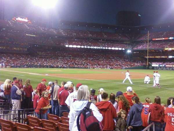 Busch Stadium, section: 138, row: 11, seat: 1
