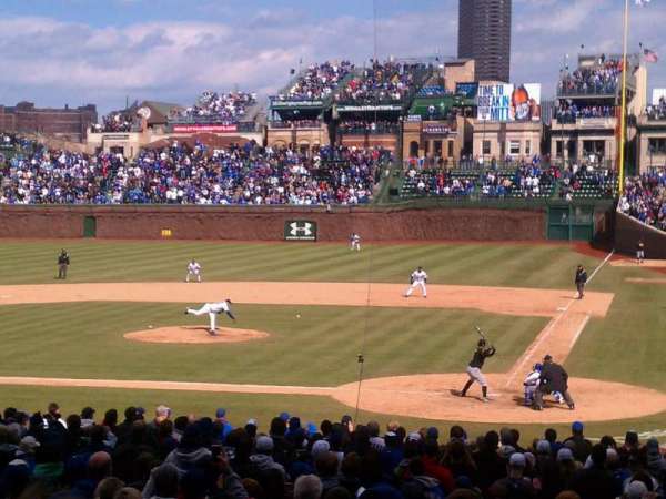 Wrigley Field, section: 115, row: 14, seat: 1