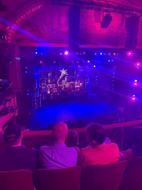 Booth Theatre, section: Mezzanine L, row: D, seat: 7