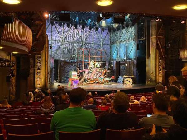 Stephen Sondheim Theatre, section: Orchestra L, row: S, seat: 15