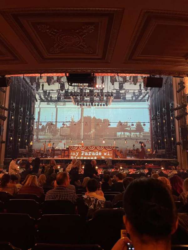 Bernard B. Jacobs Theatre, section: Orchestra C, row: N, seat: 107