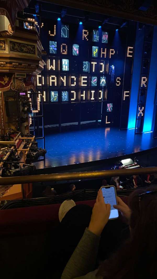 Belasco Theatre, section: Mezzanine L, row: B, seat: 17