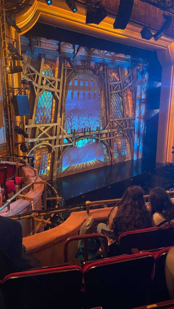 St. James Theatre, section: Mezzanine L, row: D, seat: 27