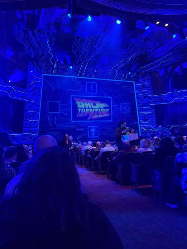 Winter Garden Theatre, section: Orchestra L, row: S, seat: 1