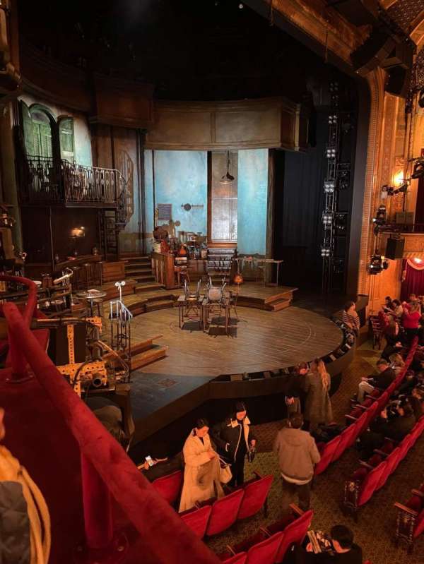 Walter Kerr Theatre, section: Box Left, row: 1, seat: 8
