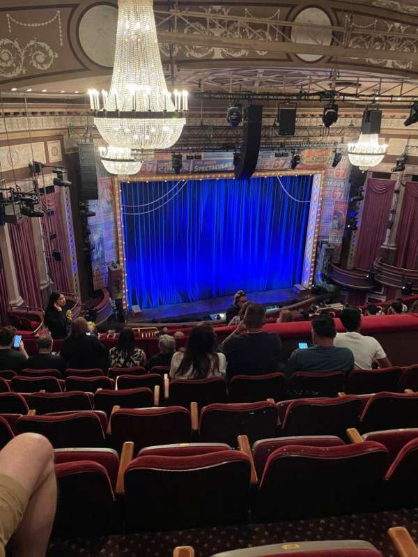 Imperial Theatre, section: Rear Mezzanine LC, row: G, seat: 208
