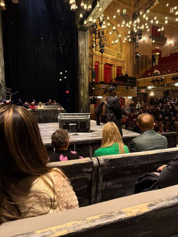 Barrymore Theatre, section: Stage, row: CC, seat: 1