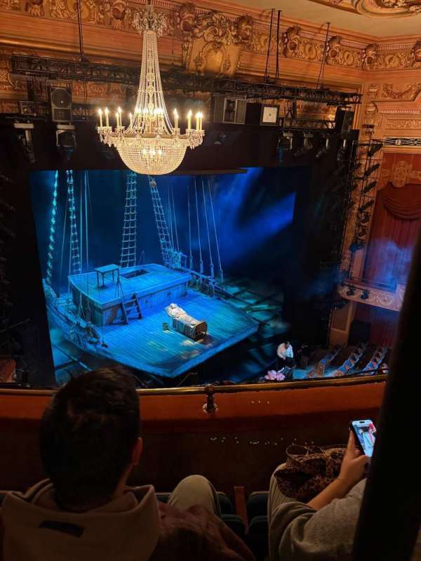 Longacre Theatre, section: Balcony L, row: C, seat: 12