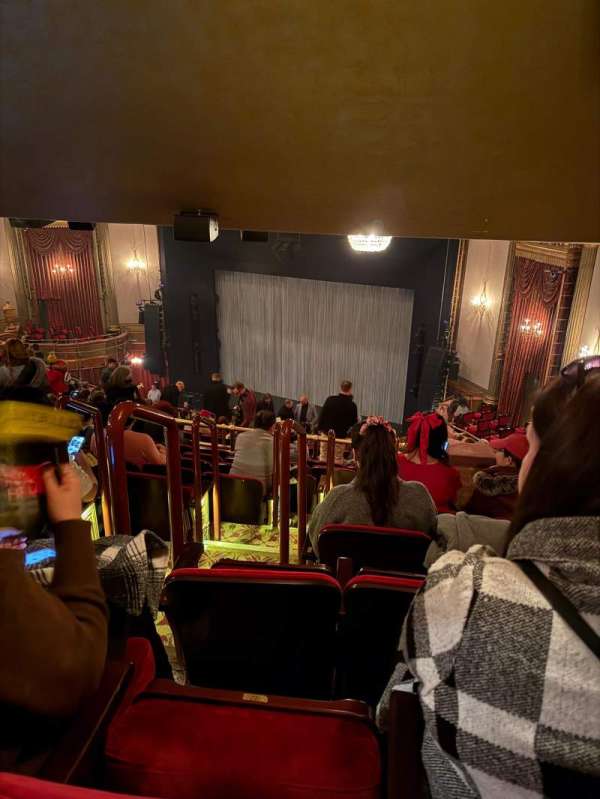 St. James Theatre, section: Mezzanine R, row: R, seat: 34