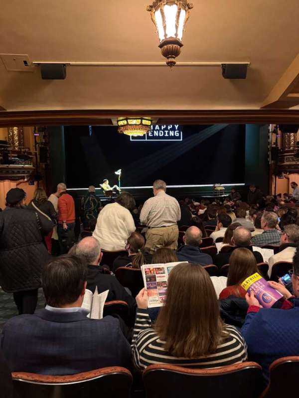 Belasco Theatre, section: SR, seat: 101
