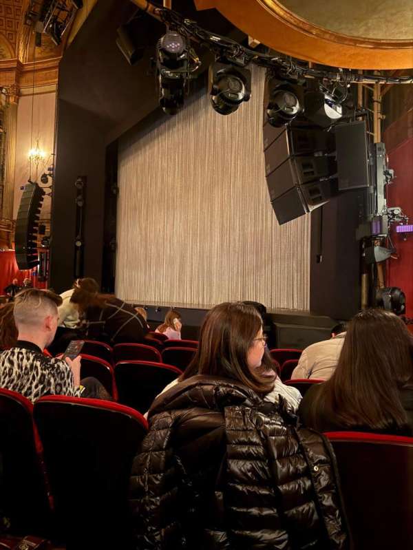 St. James Theatre, section: Orchestra, row: G, seat: 24