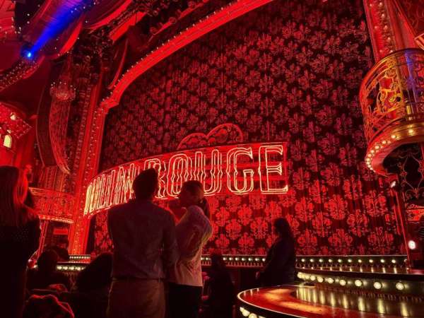Al Hirschfeld Theatre, section: Orchestra R, row: F, seat: 6