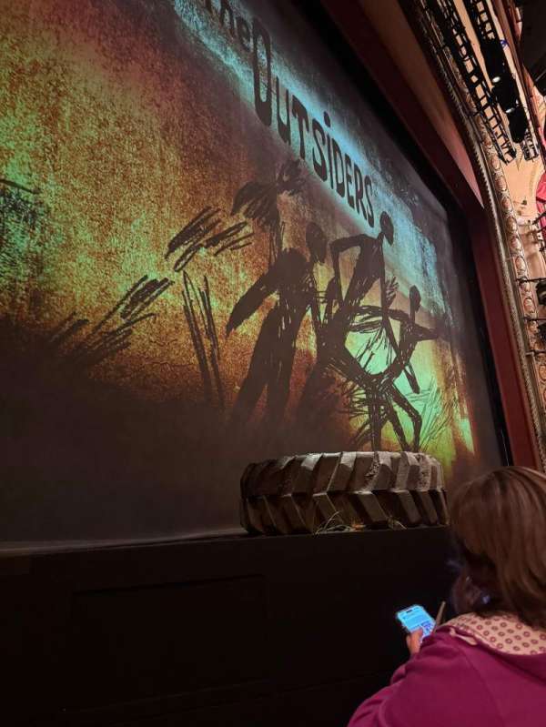 Bernard B. Jacobs Theatre, section: Orchestra L, row: B, seat: 5