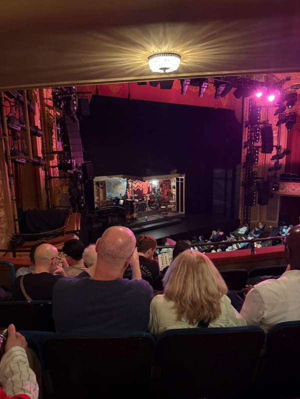 Longacre Theatre, section: Mezzanine L, row: E, seat: 26