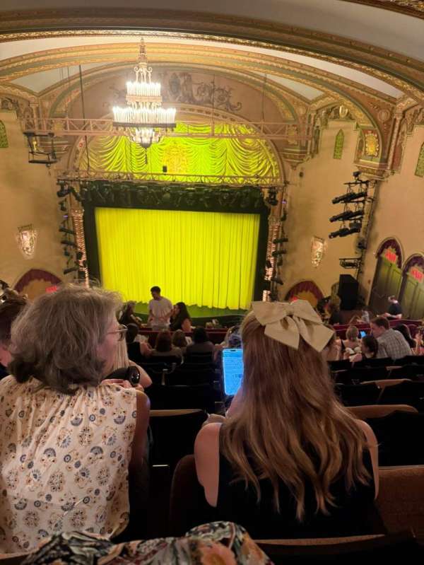 John Golden Theatre, section: Rear Mezzanine R, row: H, seat: 112