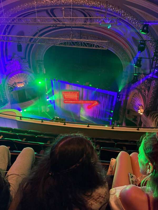 Palace Theatre, Broadway, section: Balcony R, row: F, seat: 18