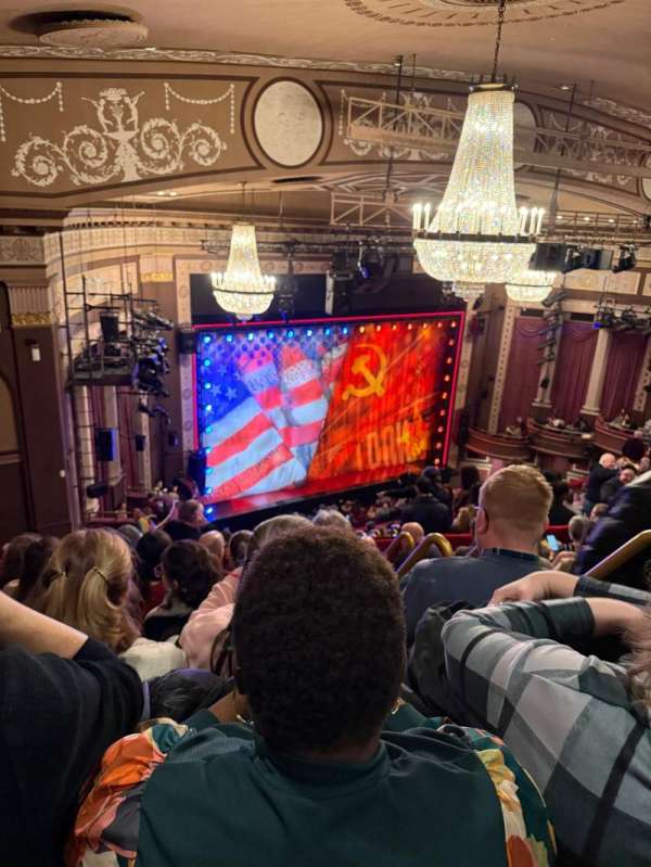 Imperial Theatre, section: Rear Mezzanine R, row: G, seat: 104