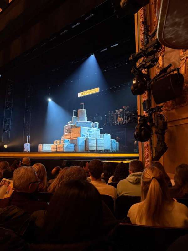 Longacre Theatre, section: Orchestra R, row: F, seat: 9