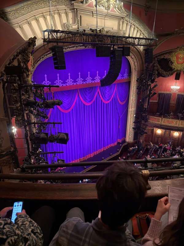 Lyceum Theatre, Broadway, section: Balcony L, row: B, seat: 23