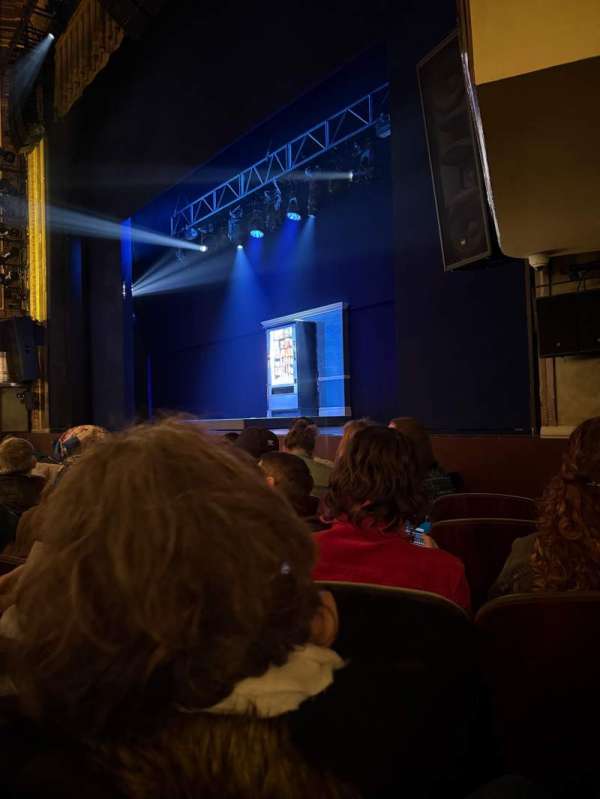 Nederlander Theatre, section: Orchestra R, row: F, seat: 18