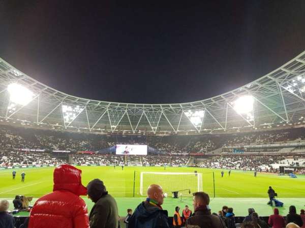 London Stadium, section: 148, row: 19, seat: 580