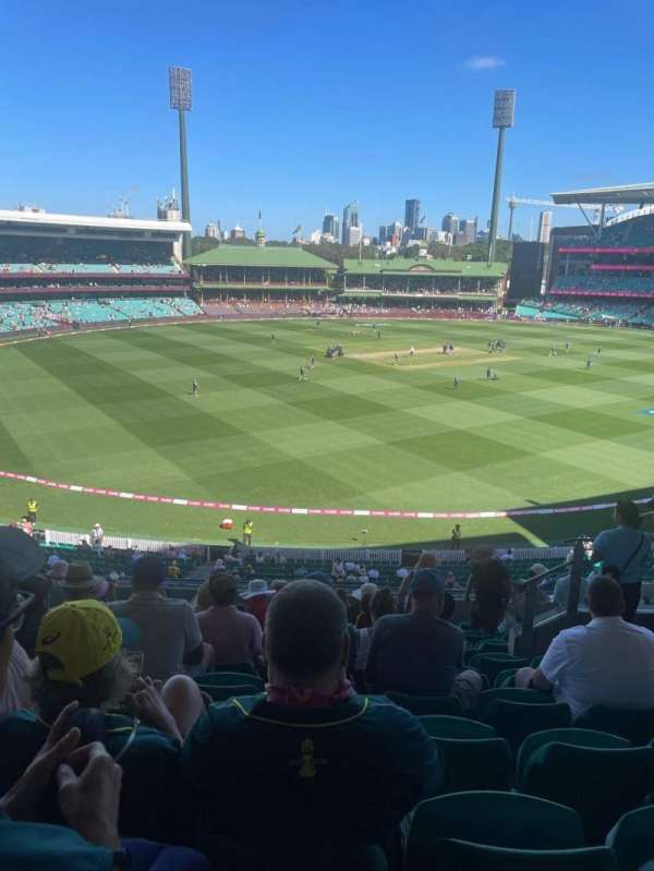 Sydney Cricket Ground, section: B312, row: M, seat: 10