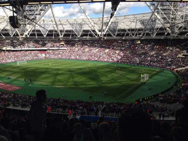 London Stadium, section: 214, row: 63, seat: 255
