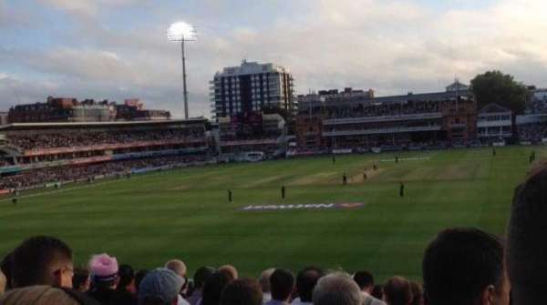 Lord's Cricket Ground, section: 19, row: T, seat: 72