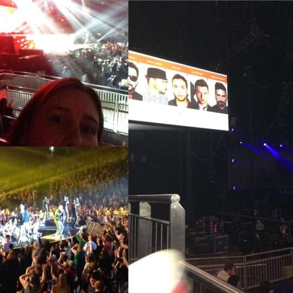 The O2, London, section: L101, row: J, seat: 35