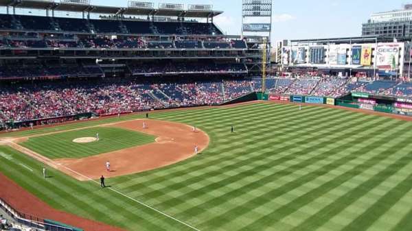 Nationals Park, section: 230, row: A, seat: 25