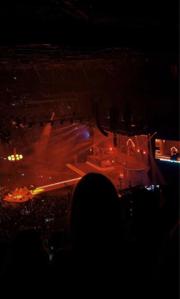 Accor Arena, section: Balcon F, row: 92, seat: 09