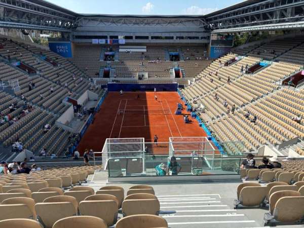 Court Suzanne-Lenglen, section: L2, row: 29, seat: 49