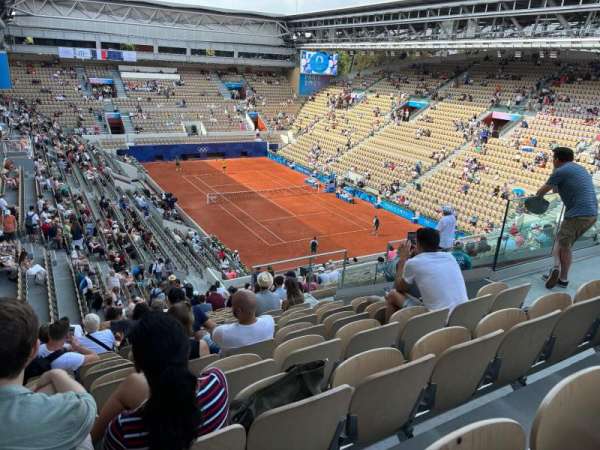 Court Suzanne-Lenglen, section: L3, row: 27, seat: 90