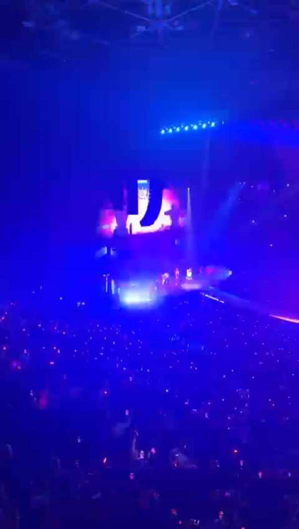 Accor Arena, section: Balcon P, row: 81, seat: 4