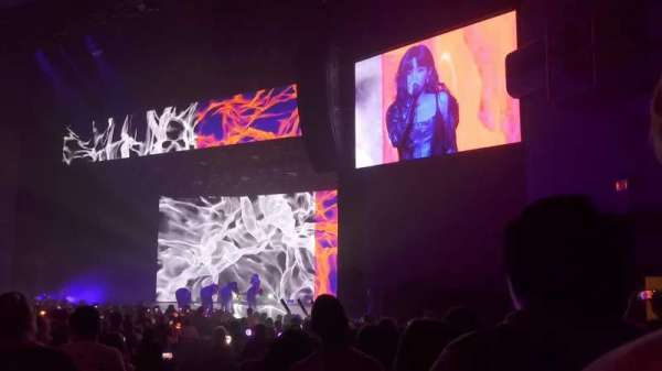 Rosemont Theatre, section: 106, row: T, seat: 1