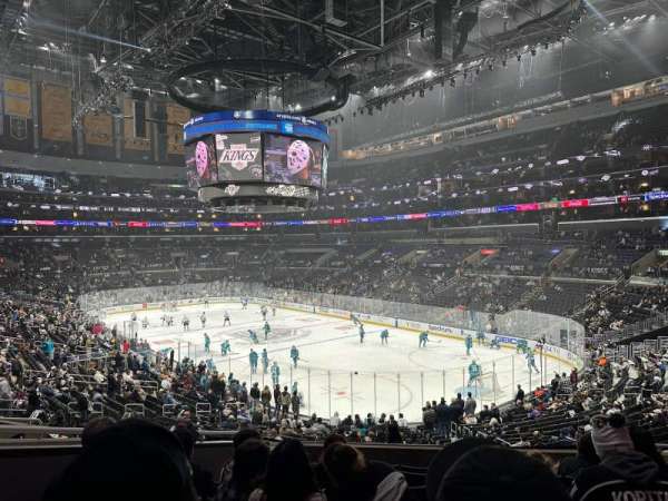 Crypto.com Arena, section: 219, row: 8, seat: 8