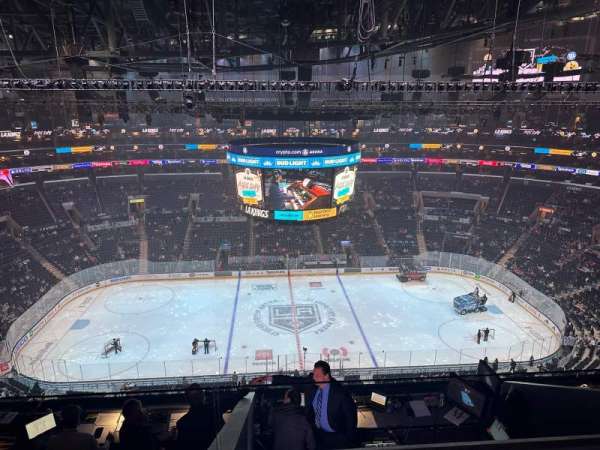 Crypto.com Arena, section: 318, row: 8, seat: 23
