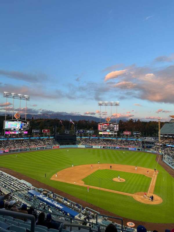 Dodger Stadium, section: 7RS, row: J, seat: 21