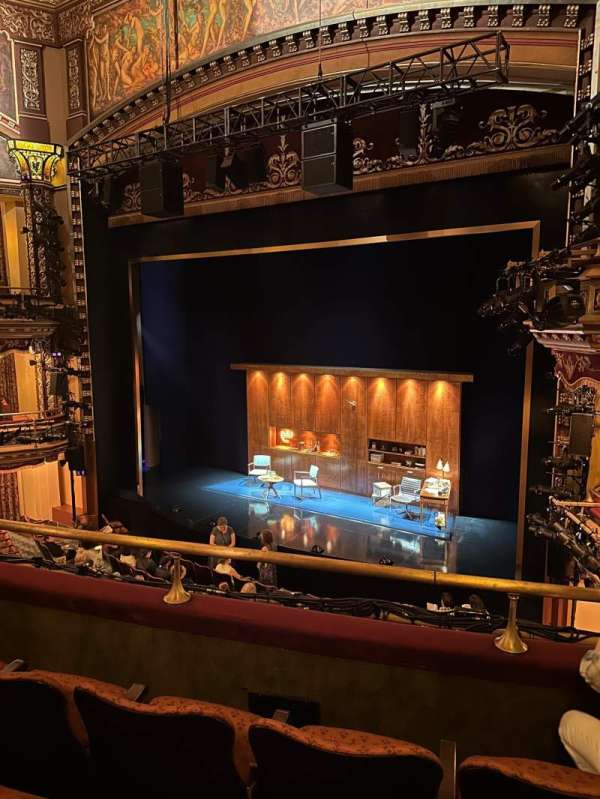 Belasco Theatre, section: Mezzanine R, row: C, seat: 12