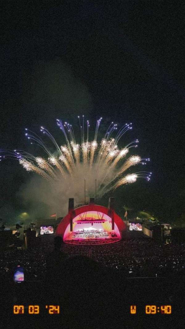 Hollywood Bowl, section: U1, row: 4, seat: 21