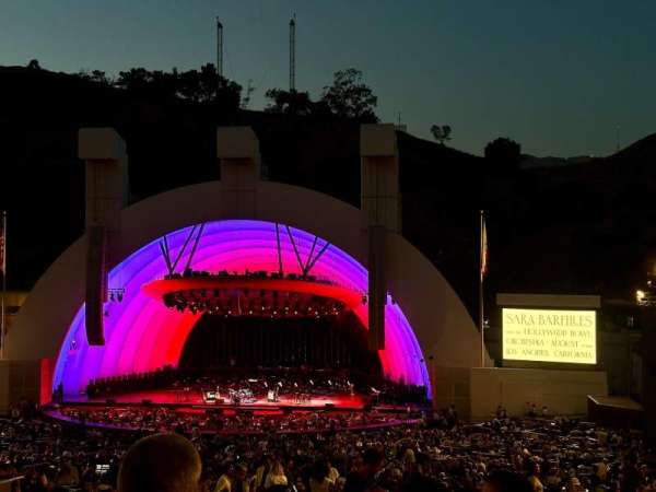 Hollywood Bowl, section: G2, row: 15, seat: 8