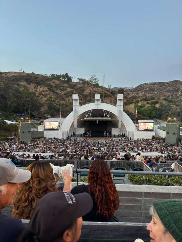 Hollywood Bowl, section: M1, row: 3, seat: 29