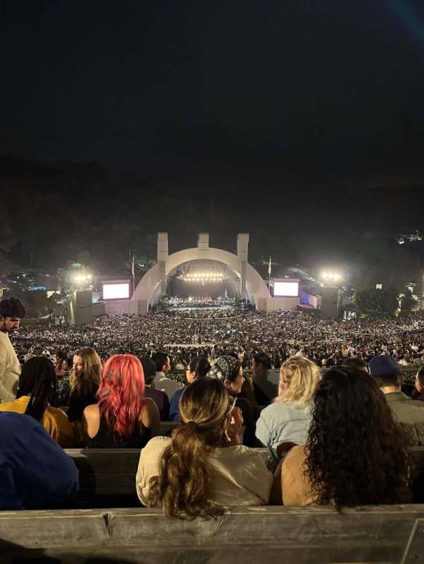 Hollywood Bowl, section: T1, row: 6, seat: 16