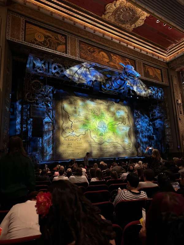 Hollywood Pantages Theatre, section: Orchestra LC, row: P, seat: 312